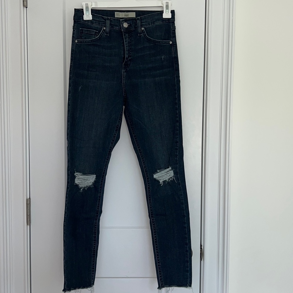 TopShop Women’s Moto Jamie High Waisted Jeans Size W28 L30